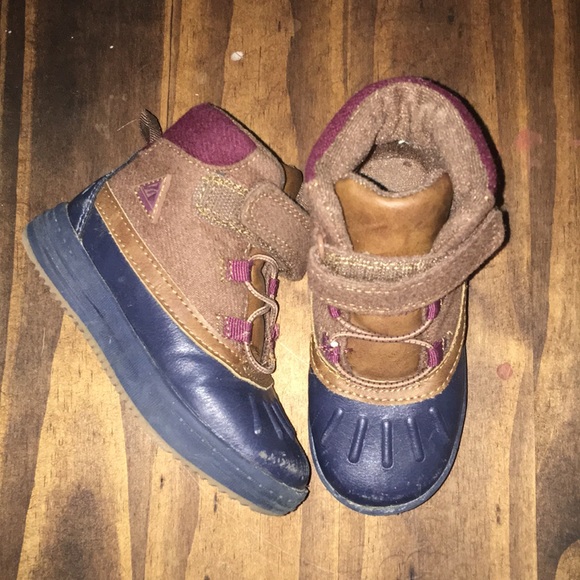Carter's Other - Navy Maroon Duck Boots (Toddler Boy)